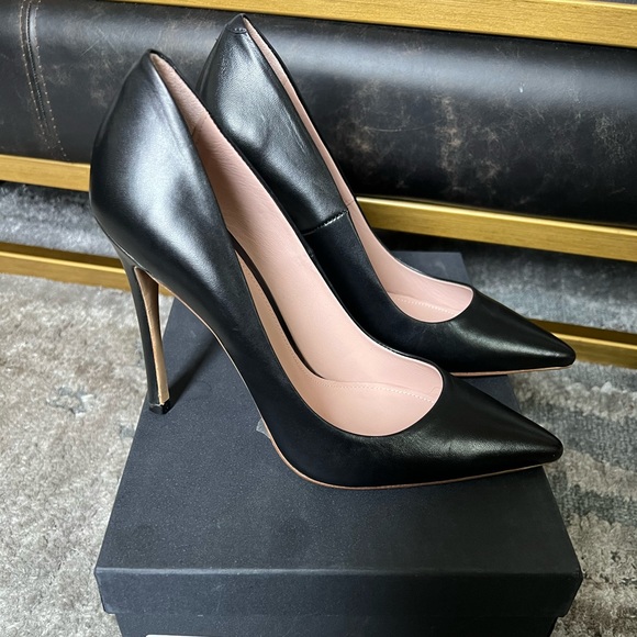 yoox | Shoes | Yoox 8 Black High Heels | Poshmark